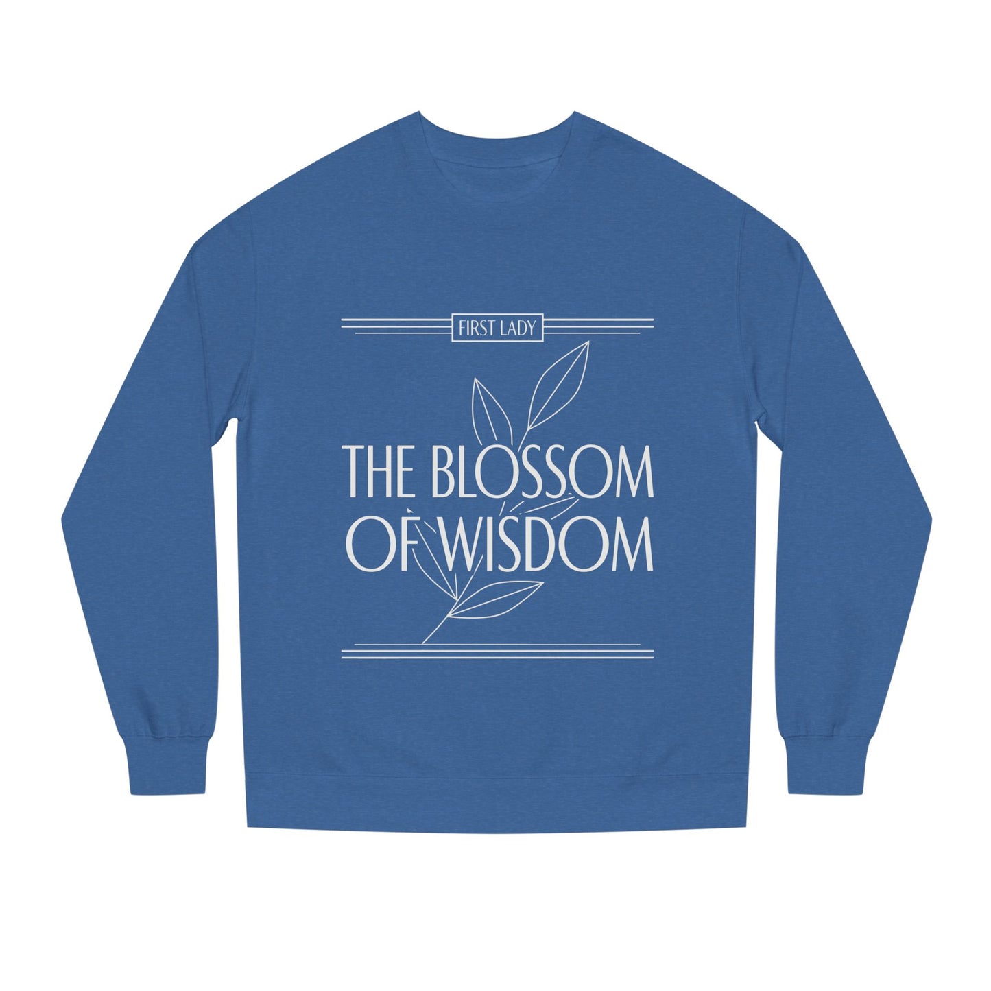 Blossom of Wisdom Sweatshirt — "The Blossom of Wisdom" Floral Crewneck