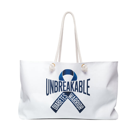 Unbreakable Diabetes Warrior Weekender Bag