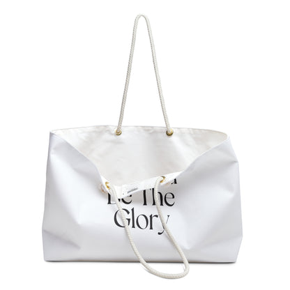 Weekender Bag – “To God Be The Glory” Inspirational Travel Tote