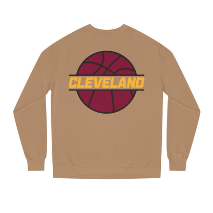Cleveland Basketball Crewneck Sweatshirt — Retro Hoop Logo