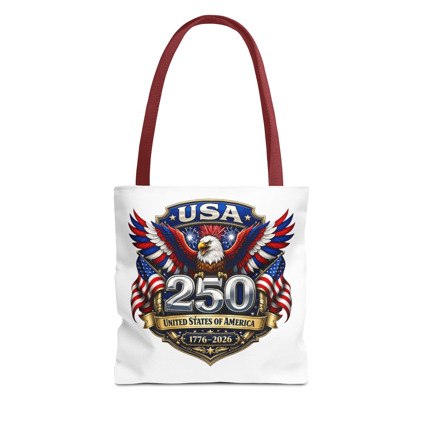 USA 250th Anniversary Eagle Tote Bag — Patriotic 1776–2026 Celebration Tote