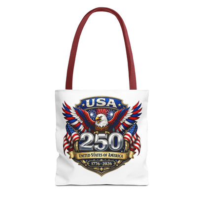 USA 250th Anniversary Eagle Tote Bag — Patriotic 1776–2026 Celebration Tote