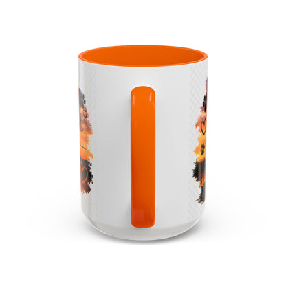 Dog Lover Coffee Mug - "A True Friend Leaves Paw Prints on Your Heart" Accent Mug (11/15oz)