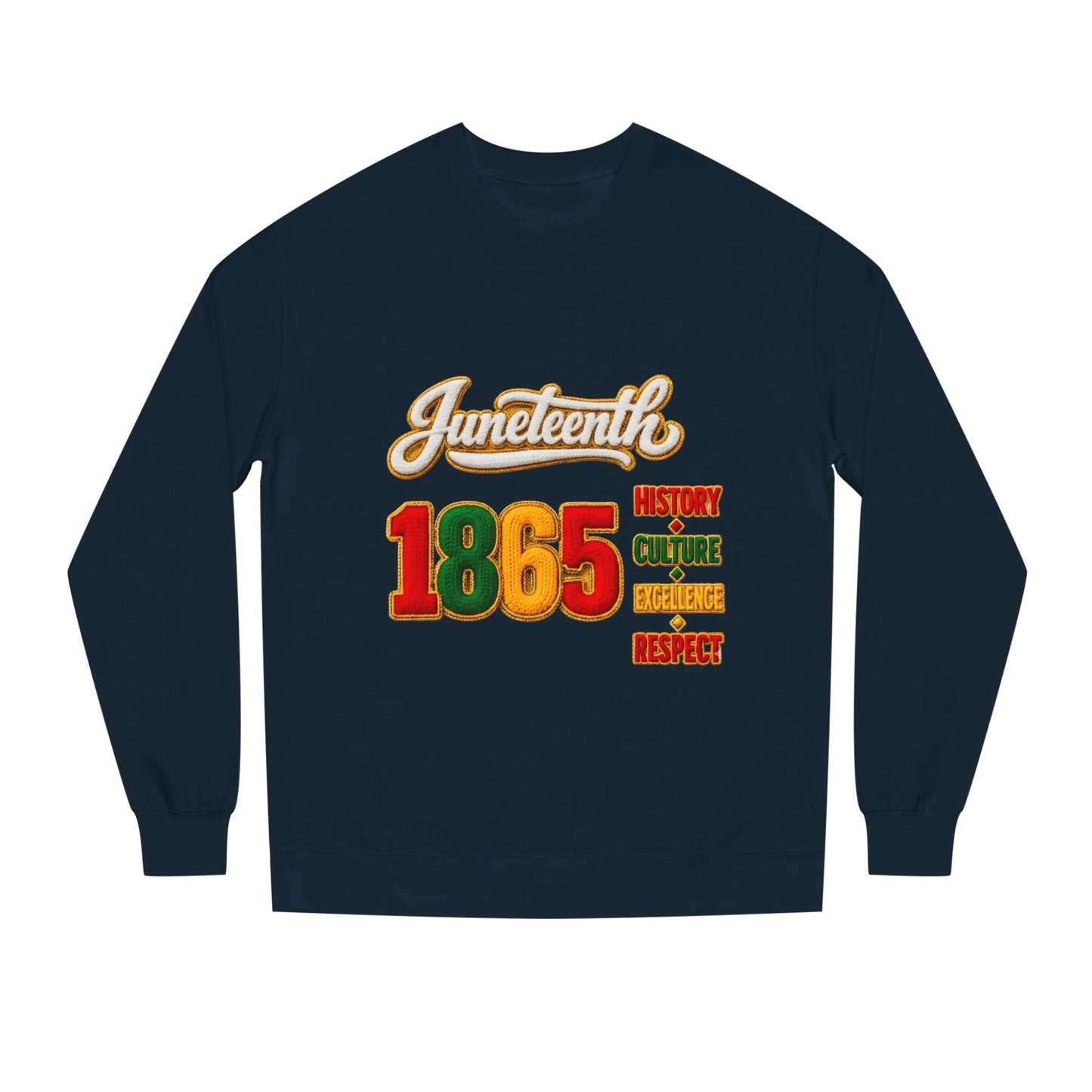 Juneteenth 1865 Sweatshirt — History • Culture • Resilience • Respect
