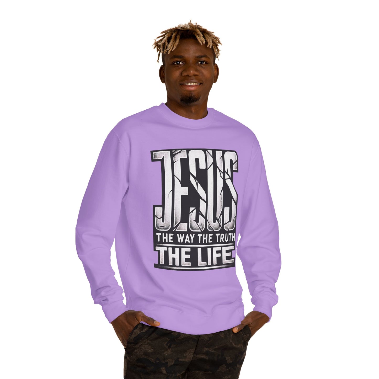 Jesus 'The Way The Truth The Life' Crewneck Sweatshirt