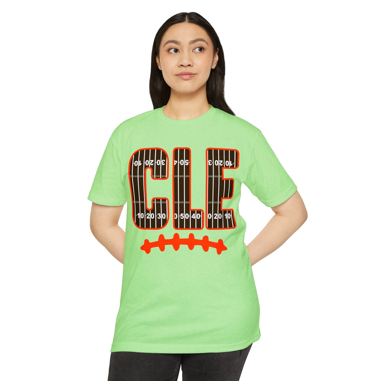 CLE Hometown Football-Inspired Tee
