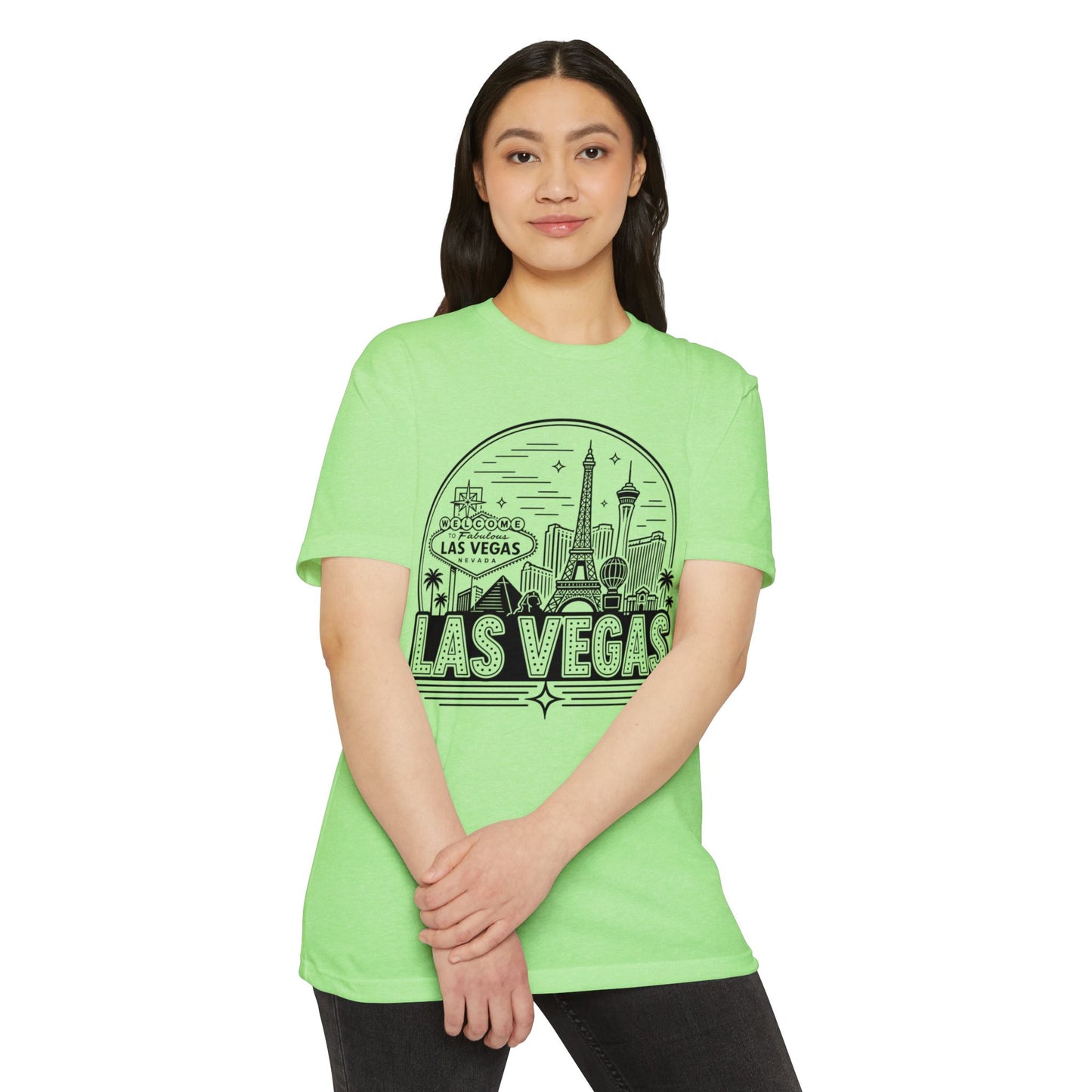 Las Vegas Skyline Graphic T-Shirt