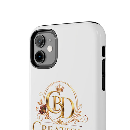 BD Creations By Donece Elegant Logo Tough Phone Case — Protective iPhone Cover