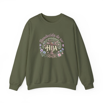 Bendecida de Ser Hija Sweatshirt