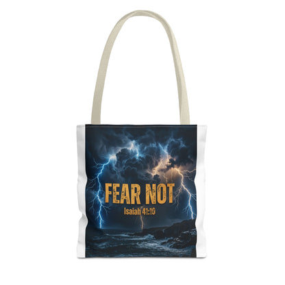 "Fear Not" - Isaiah 41:10 Tote Bag
