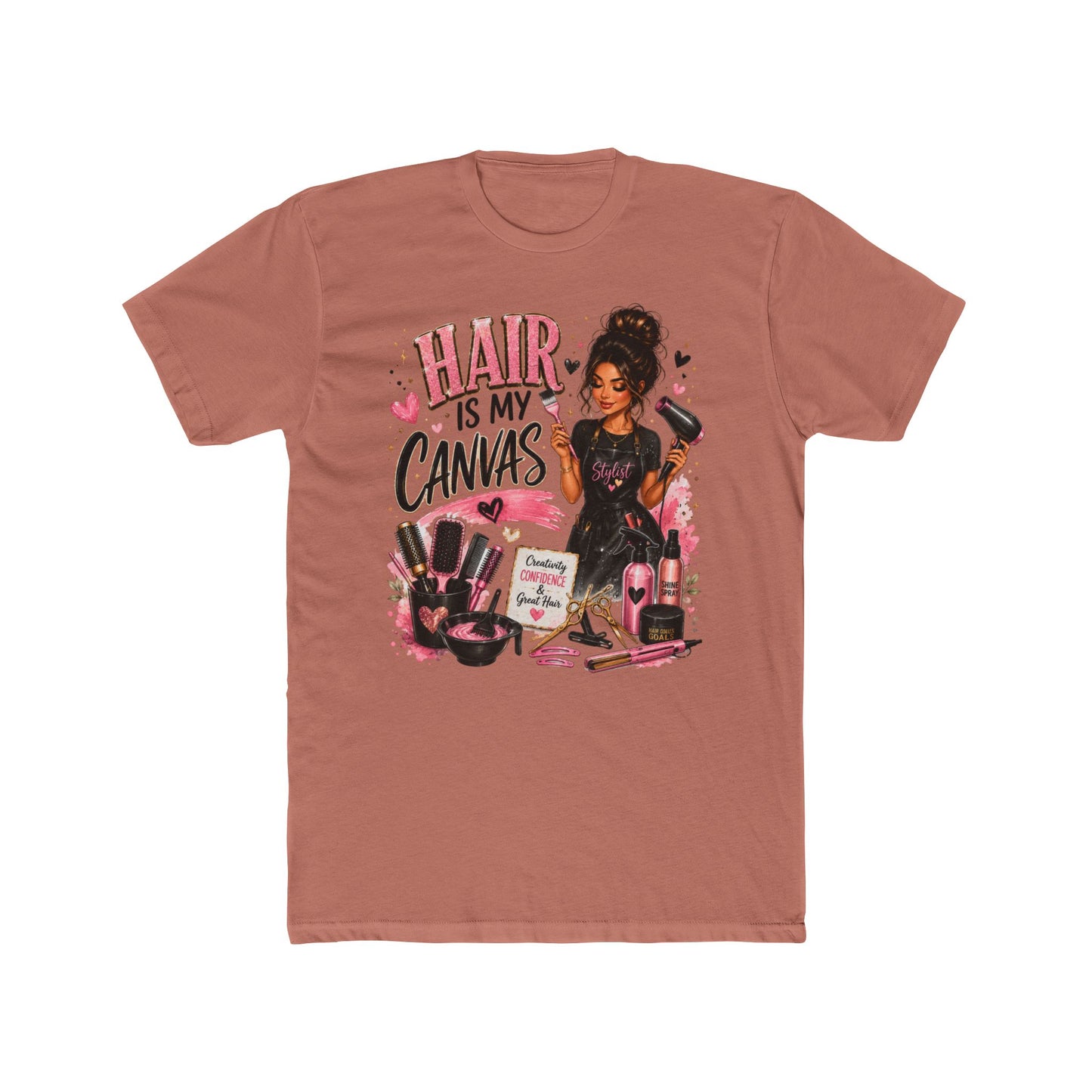 Hair Is My Canvas T‑Shirt
