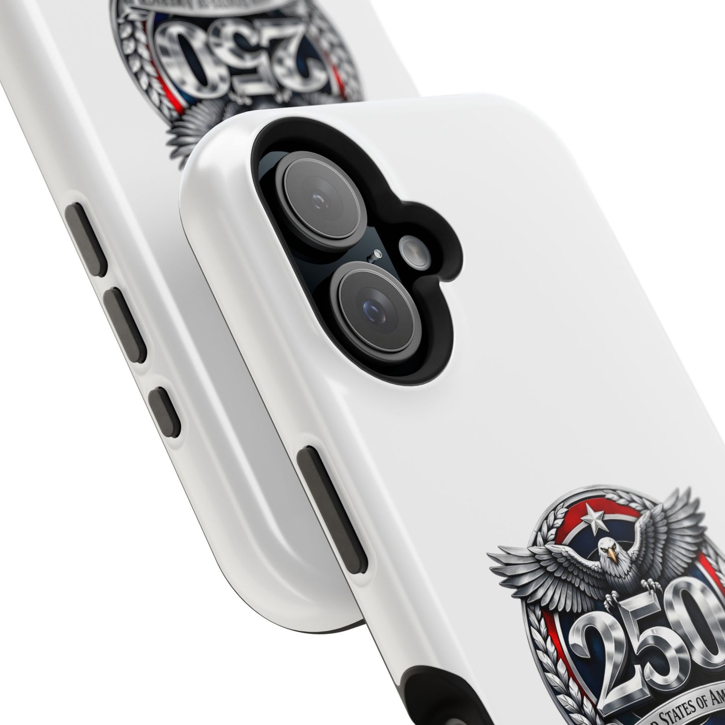 iPhone Magnetic Impact Case — 250th Anniversary Eagle Badge Design
