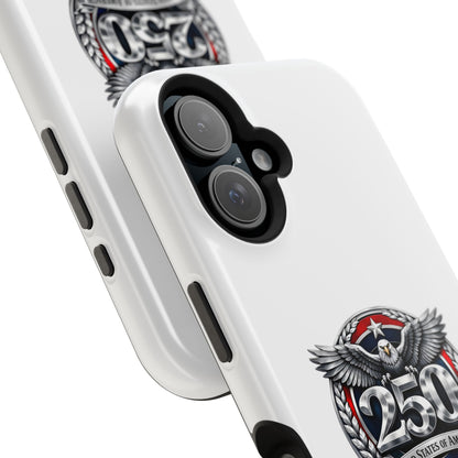 iPhone Magnetic Impact Case — 250th Anniversary Eagle Badge Design