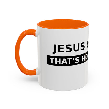 Coffee Mug — 'Caffeine & Insulin: That’s How I Function' Accent Mug