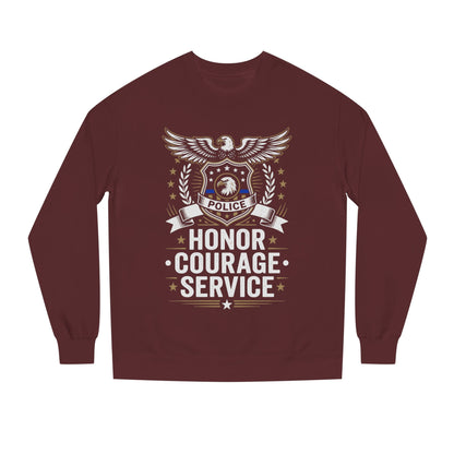 Police Honor Courage Service Sweatshirt
