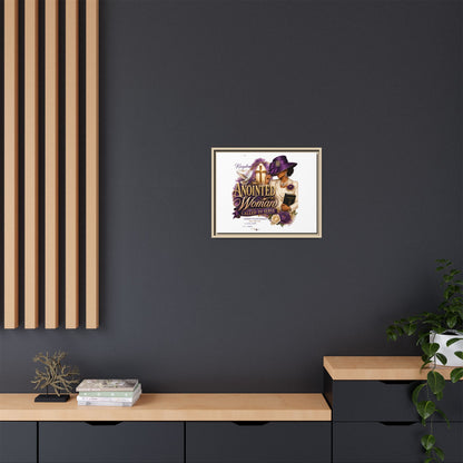 Framed Canvas Print — "Anointed Woman Called to Serve" Christian Wall Art