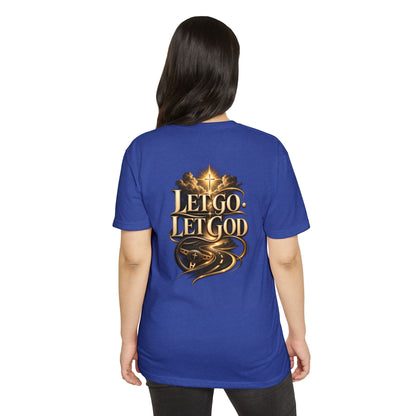 Let Go Let God T-Shirt — Inspirational Christian Faith Tee