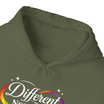 Different Not Less Hoodie