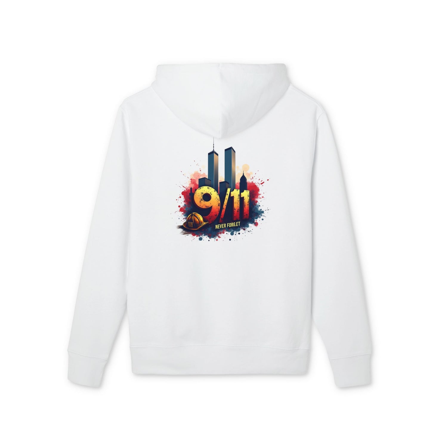 9/11 Memorial Hoodie — Twin Towers Tribute Sweatshirt
