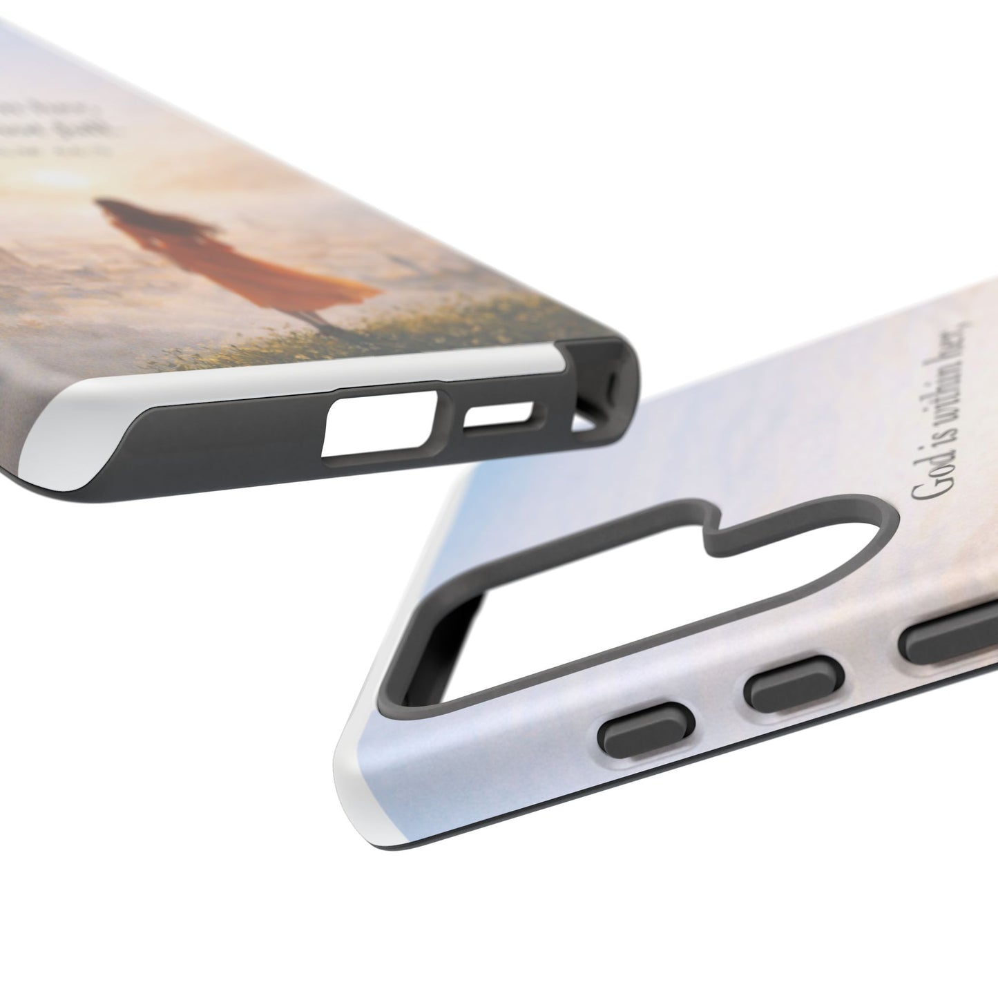 Inspirational Psalm 46:5 Phone Case — 'God is within her, she will not fall' Christian Phone Cover