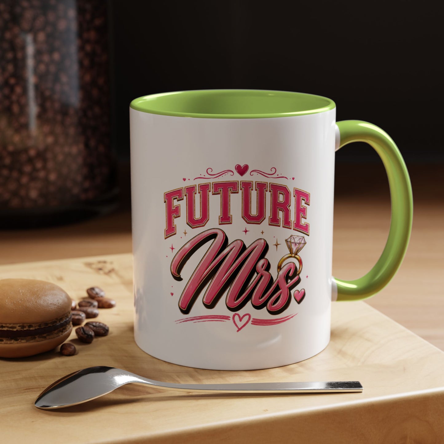 Future Mrs. Accent Coffee Mug — Bridal Bachelorette Gift (11/15oz)