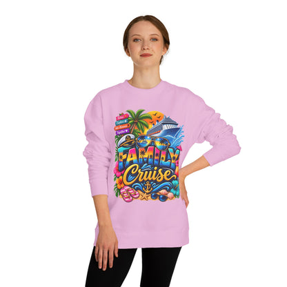 Crewneck Sweatshirt — Family Cruise Graphic Sweatshirt