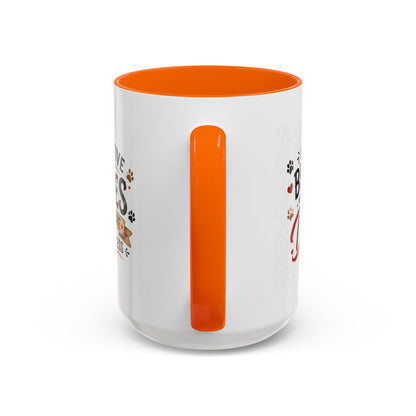 Pawsitive Vibes Coffee Mug - "Wag More, Worry Less" Dog Lover Accent Mug