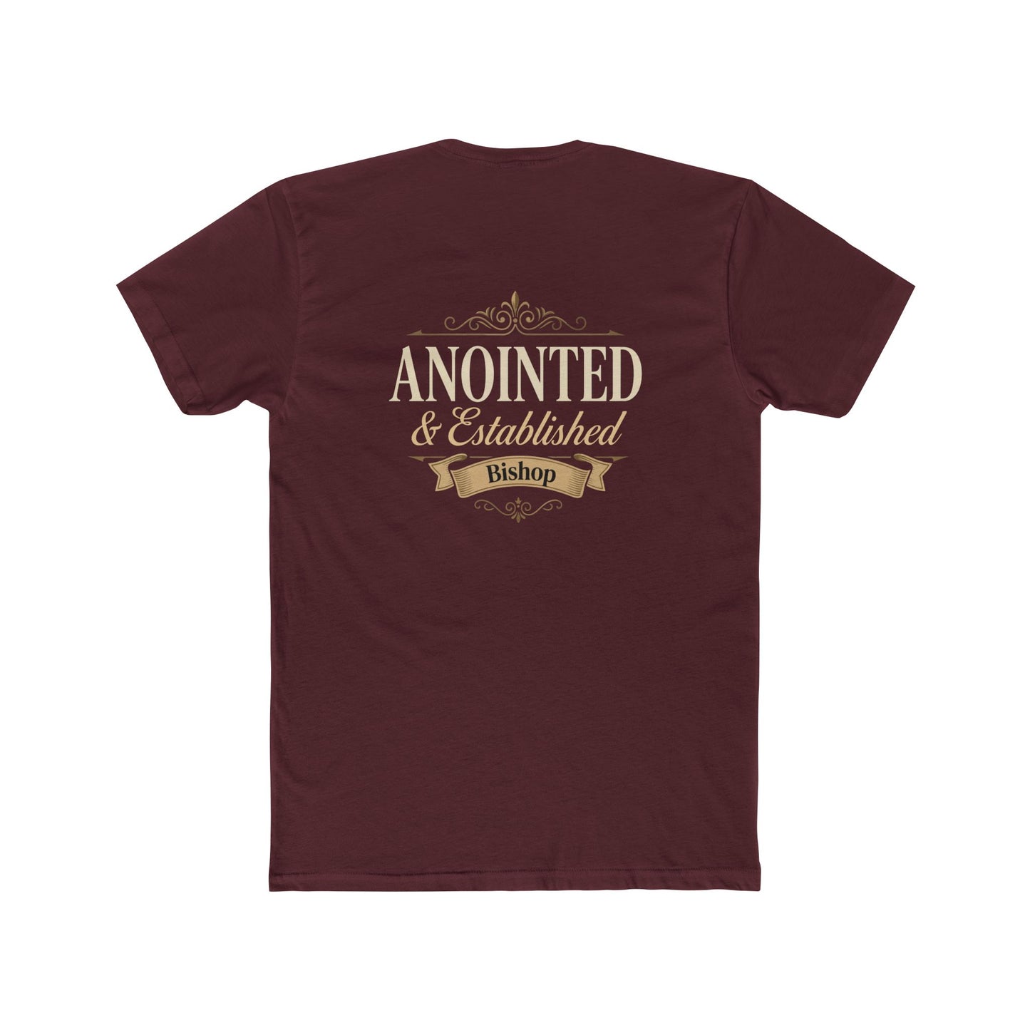 Anointed & Established Bishop T-Shirt — Christian Ministry Tee