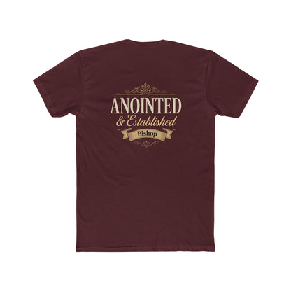 Anointed & Established Bishop T-Shirt — Christian Ministry Tee