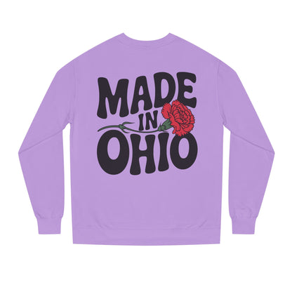 Made in Ohio Sweatshirt — Retro Floral State Pride Crewneck