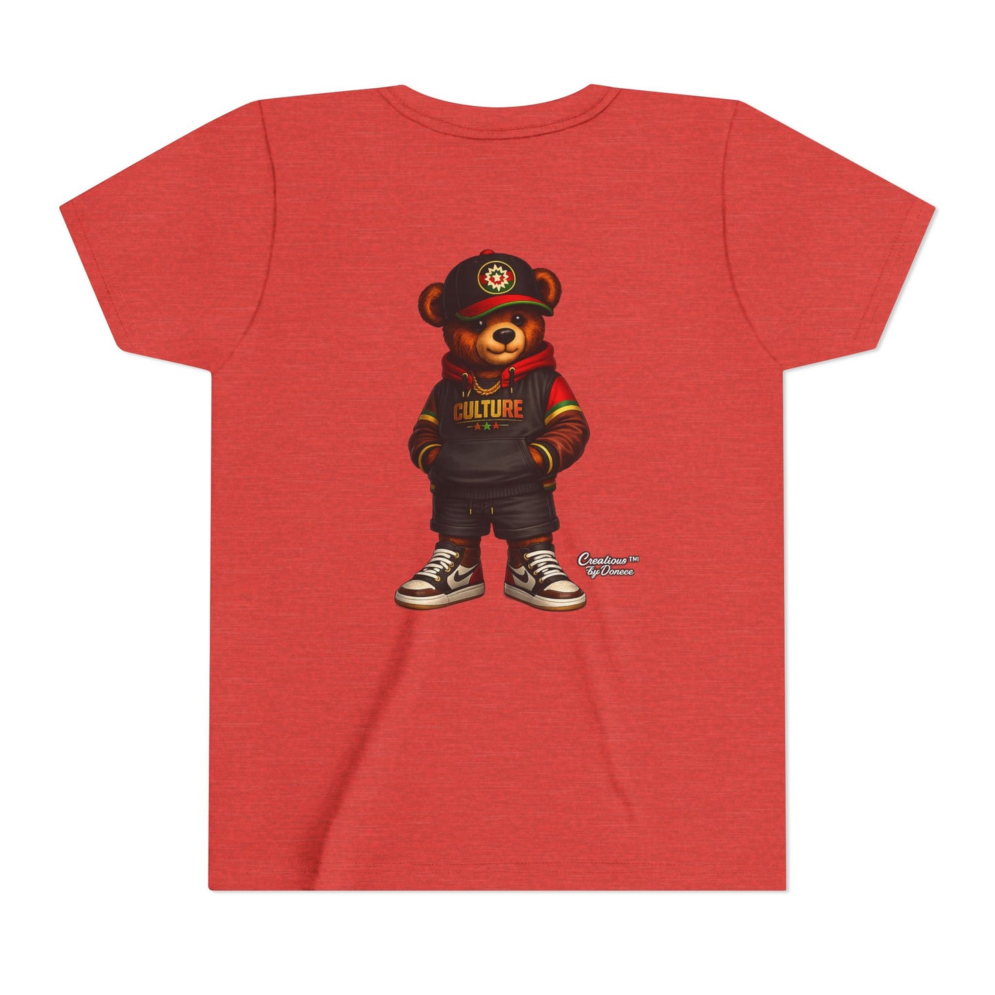 Youth Tee — Urban Bear "Culture" Graphic
