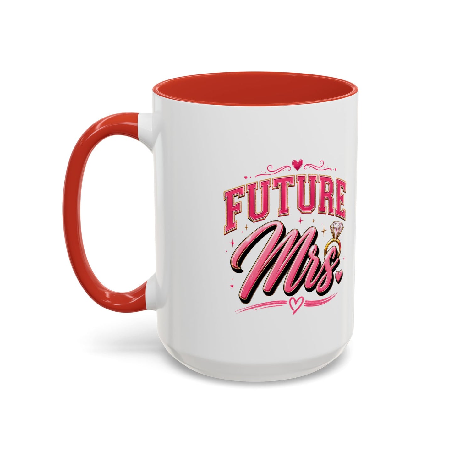 Future Mrs. Accent Coffee Mug — Bridal Bachelorette Gift (11/15oz)