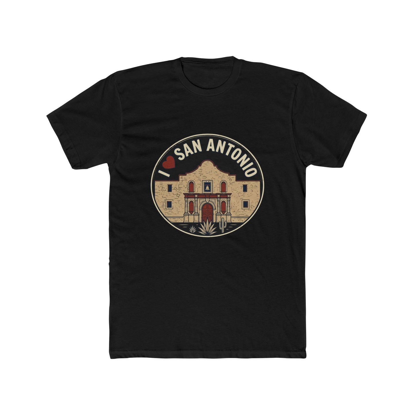 San Antonio Alamo T-Shirt — I  San Antonio Vintage Travel Tee