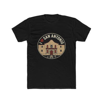 San Antonio Alamo T-Shirt — I  San Antonio Vintage Travel Tee