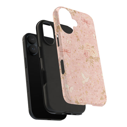 Grace Faith Phone Case | Christian floral iPhone Case