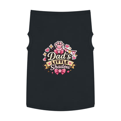 Dad's Little Shadow Pet Tank Top