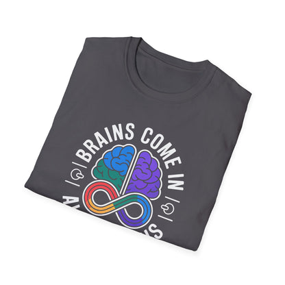 Brains Come in All Patterns T-Shirt