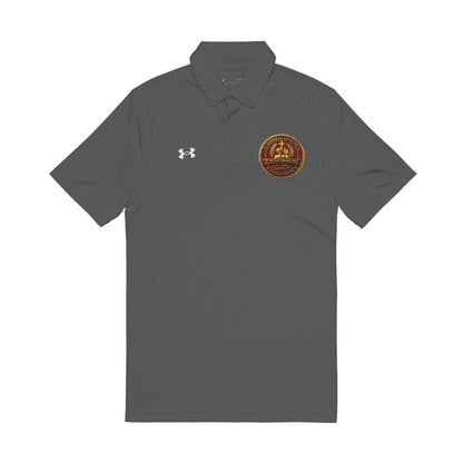 Embroidered Gold Seal Polo Shirt — Men's Under Armour Performance Polo