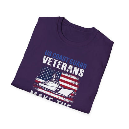 US Coast Guard Veterans Make the Best Grandpas T-Shirt
