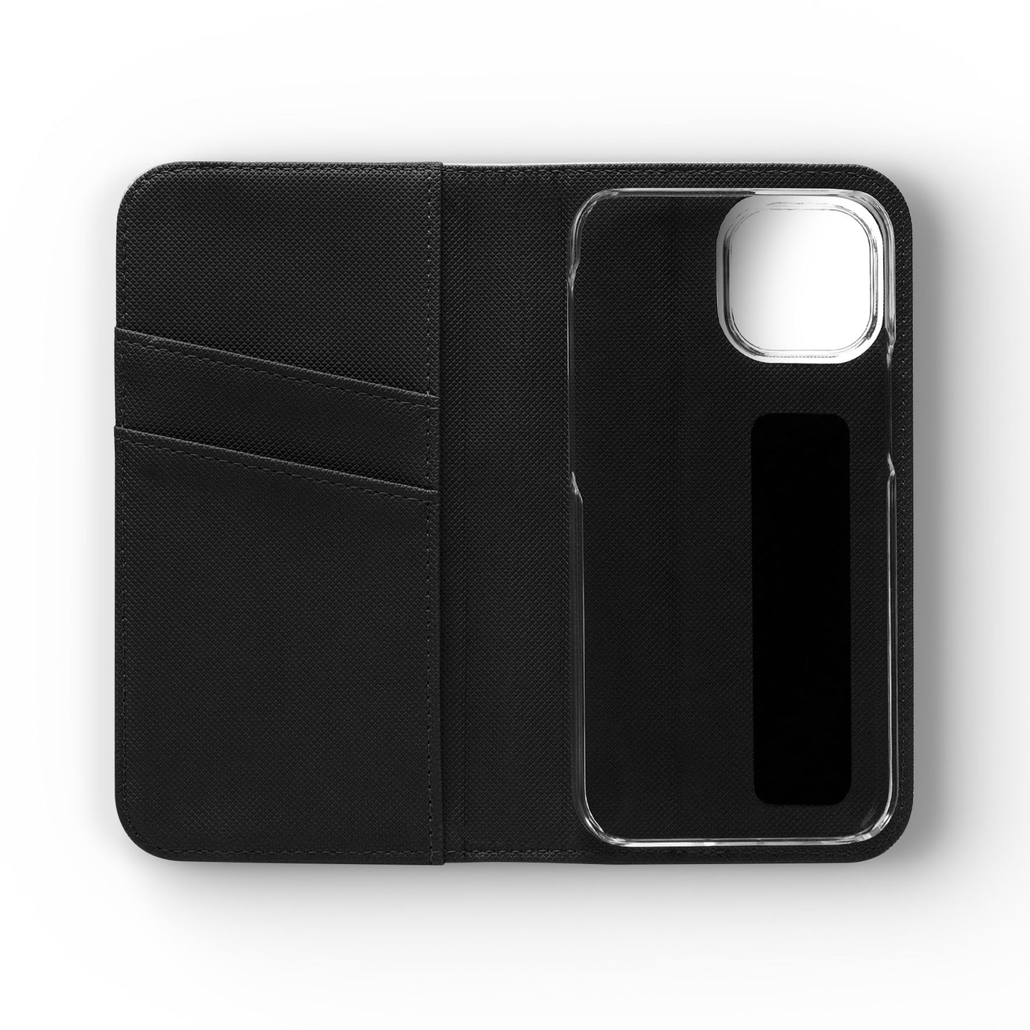 Christian Floral Phone Flip Case — "Jesus Saves" & Inspirational Scripture Wallet Cover