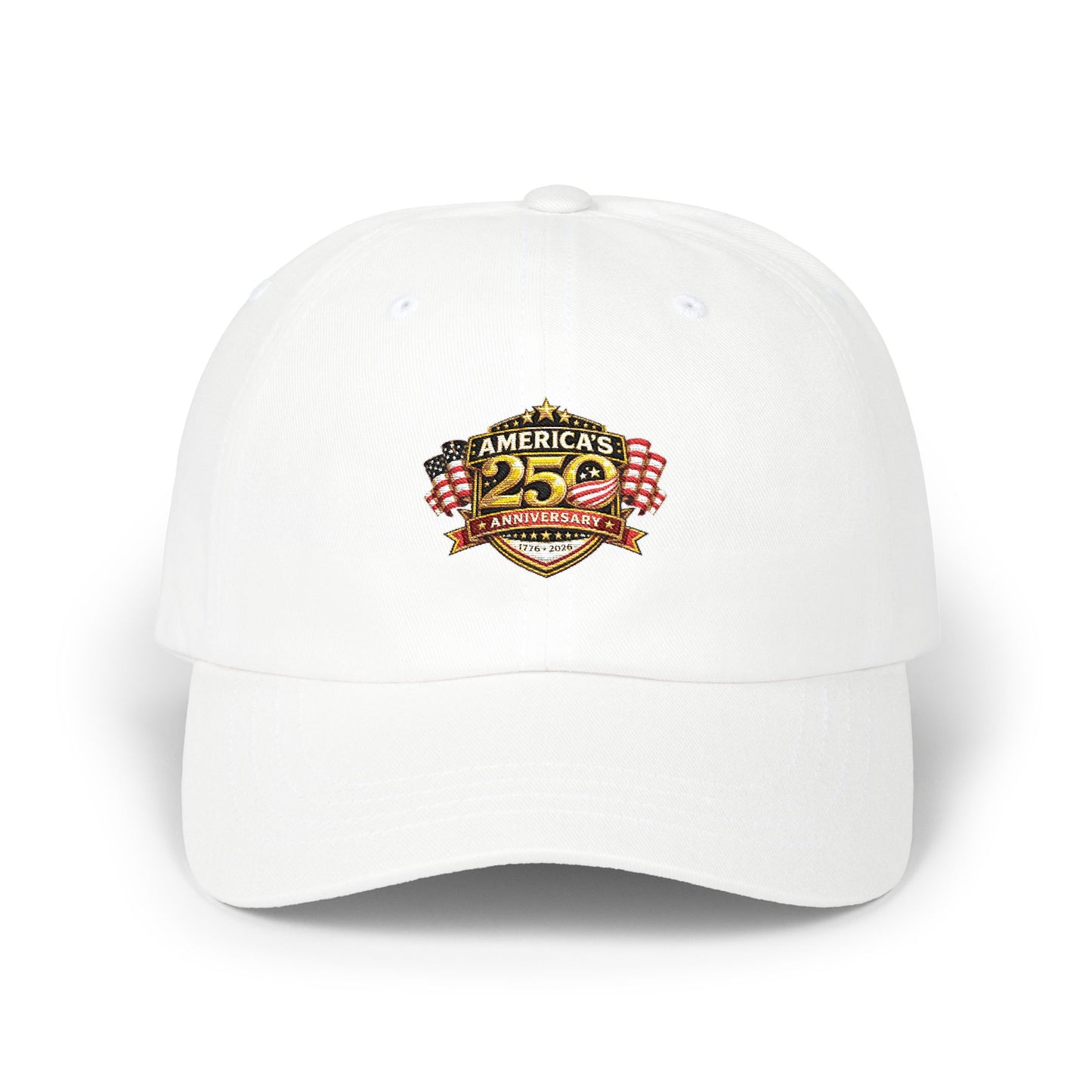 Baseball Cap — "America's 25th" Vintage Racing Patch Dad Hat