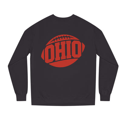 Ohio Football Crewneck Sweatshirt — Vintage Collegiate Game Day Pullover