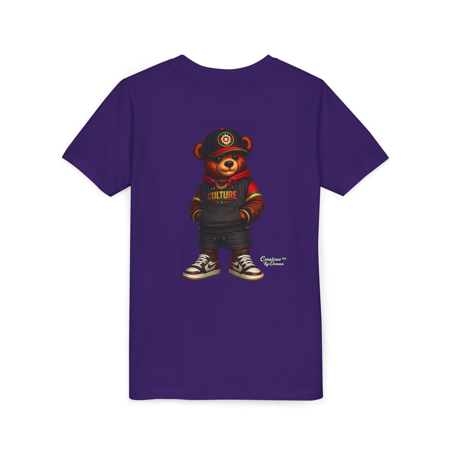 Youth Tee — Urban Bear "Culture" Graphic