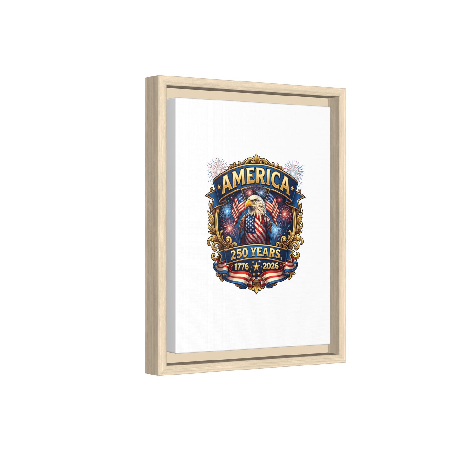 Matte Canvas, Framed (Multi-color)