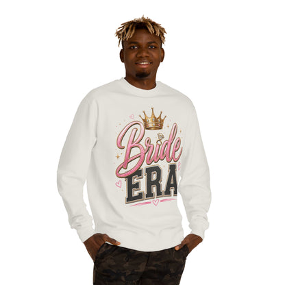 Bride Era Sweatshirt — Bachelorette Crewneck with Crown Graphic
