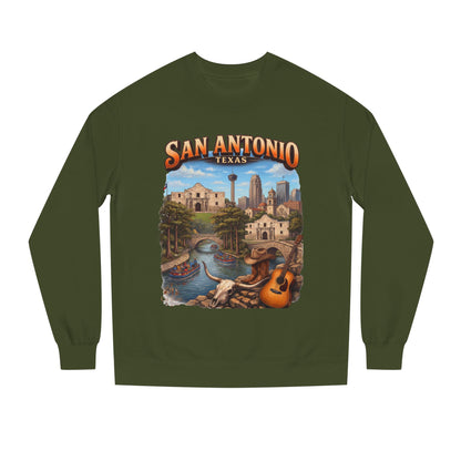 San Antonio Riverwalk Sweatshirt — Texas Travel Scenic Crewneck