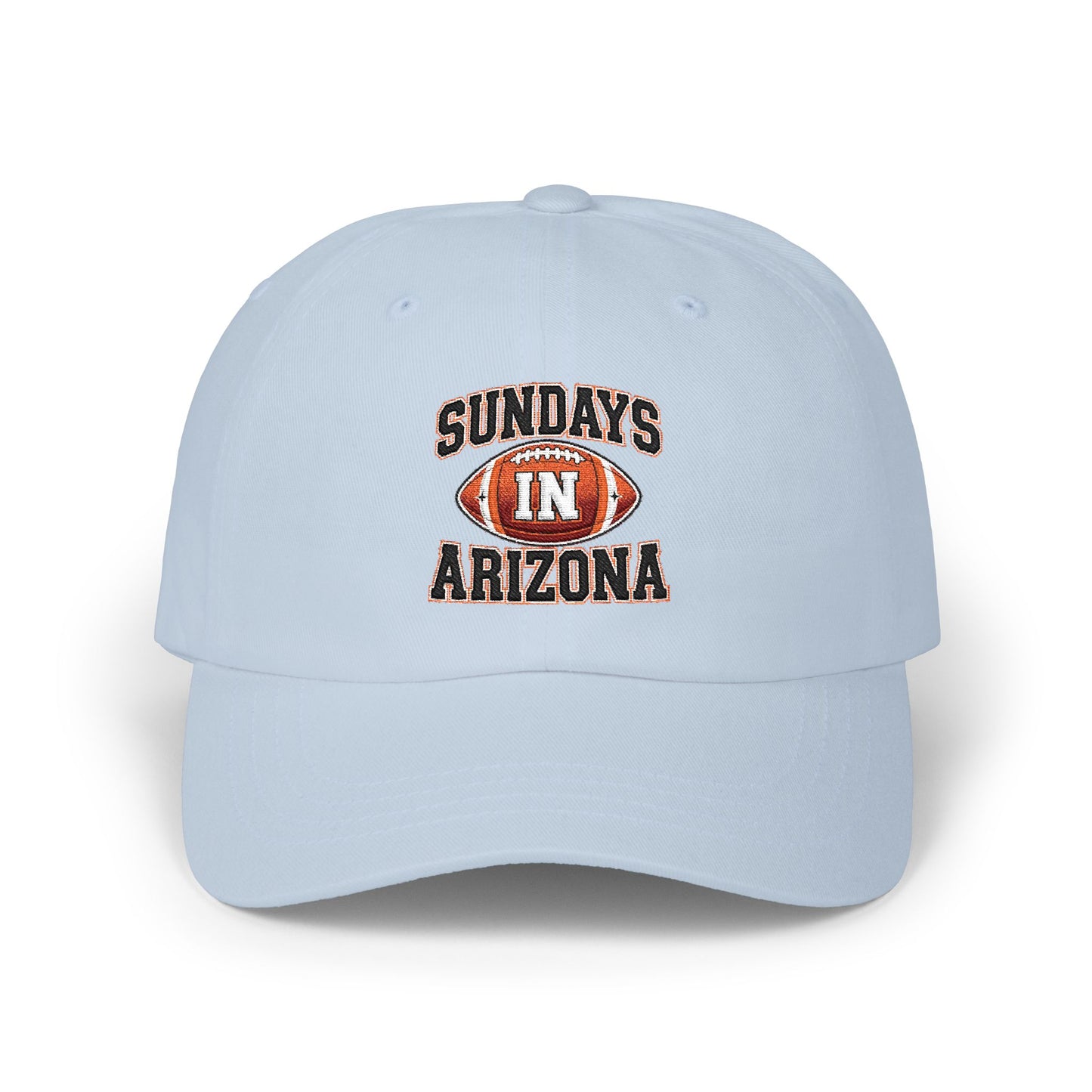 Sundays in Arizona Dad Cap – Vintage Football Embroidered Baseball Hat