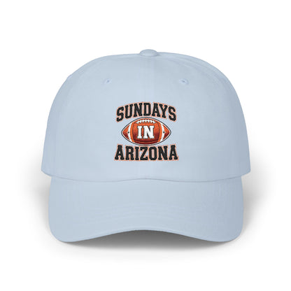 Sundays in Arizona Dad Cap – Vintage Football Embroidered Baseball Hat
