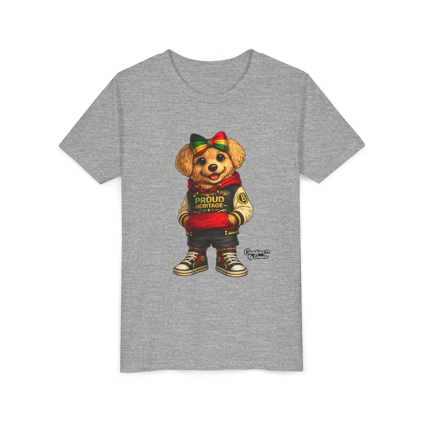 Kids Rasta Bear 'Proud Heritage' Tee