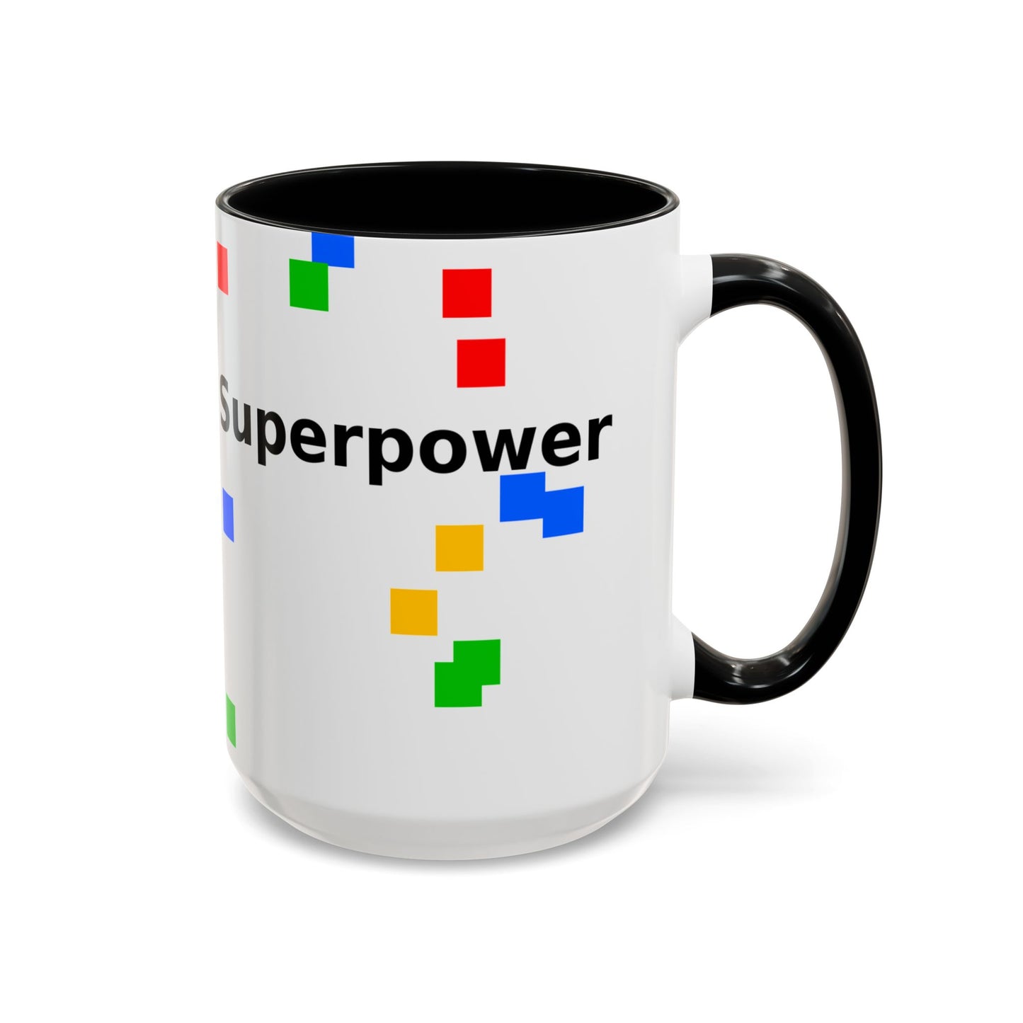 Coffee Mug — Teacher Is My Superpower Accent Ceramic Mug